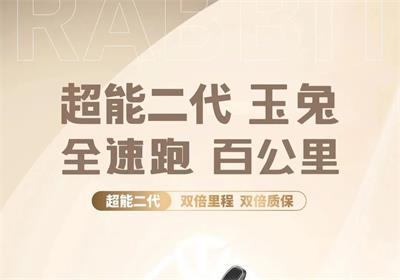 騎玉兔，兔年跑得更遠