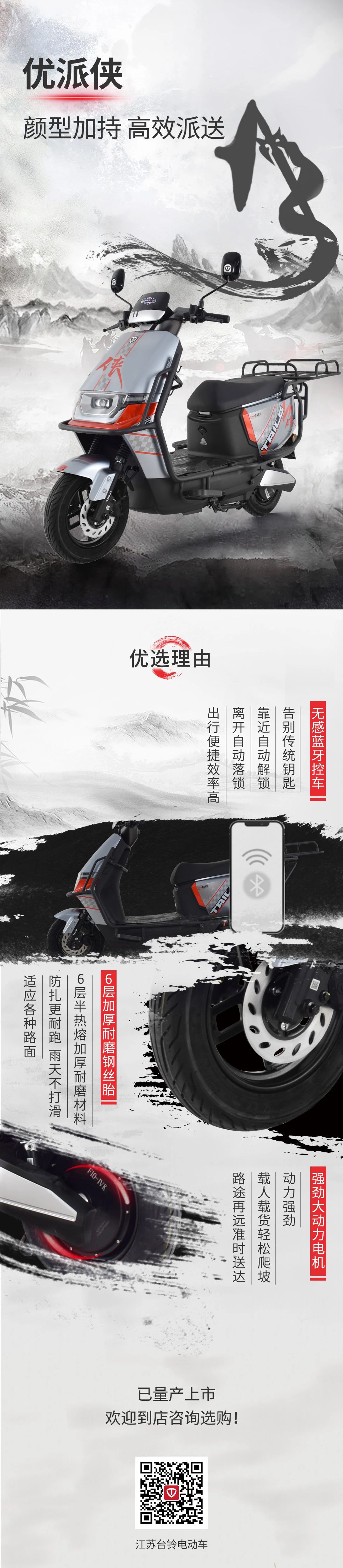 臺鈴長續航電動車
