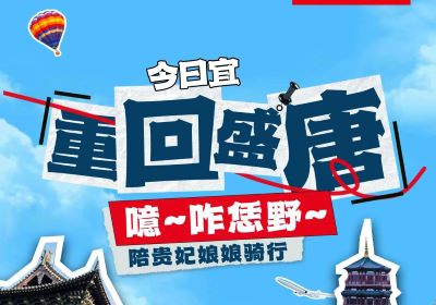 噫~起猛嘞，貴妃娘娘騎著臺鈴來洛陽撒歡了！